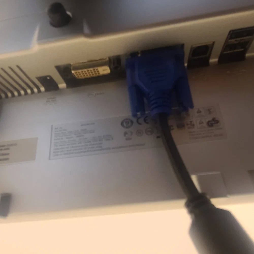 Dell 1908WFP LCD Monitor I do have some scratches on the screen. Look at picture